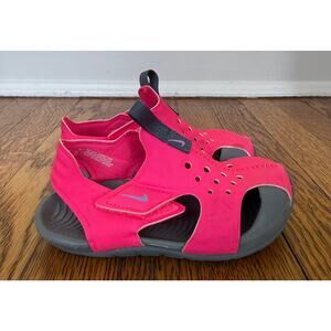 Nike Girls' Hot Pink Sandals Size 8 Toddler